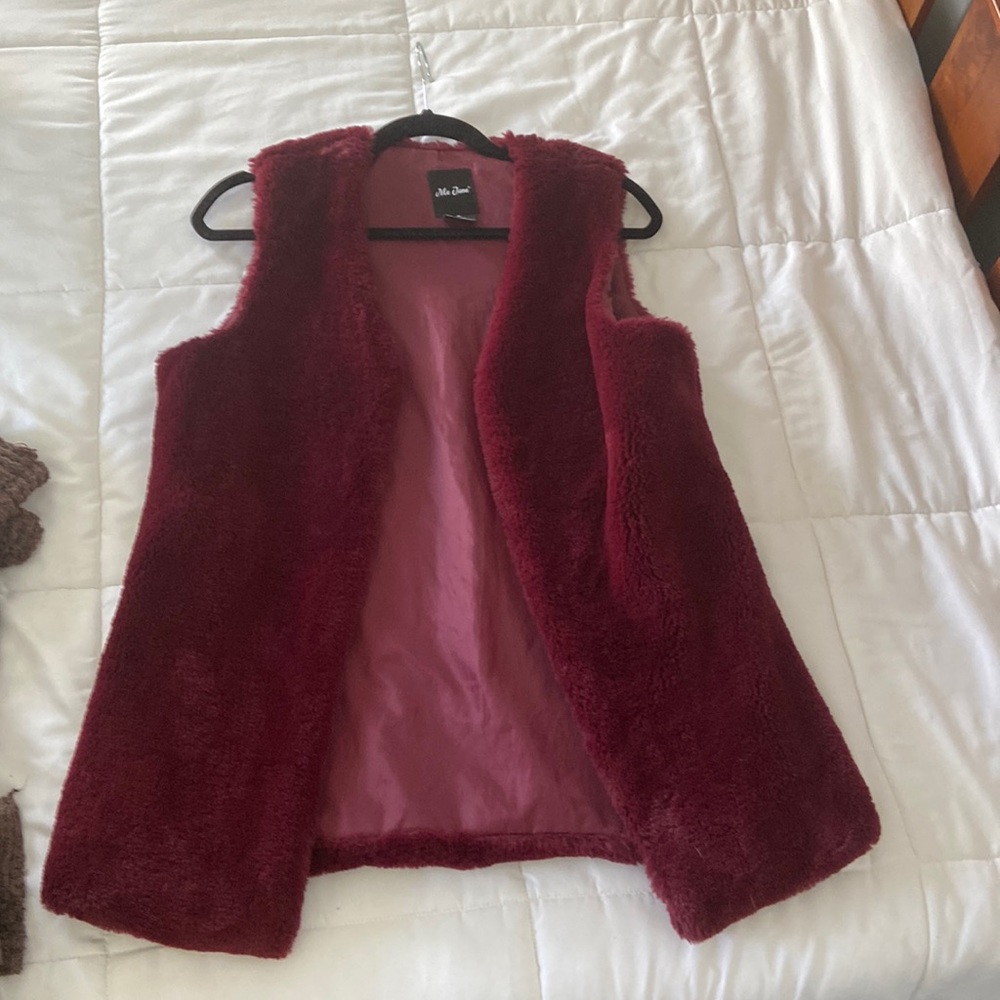 Maroon vest
